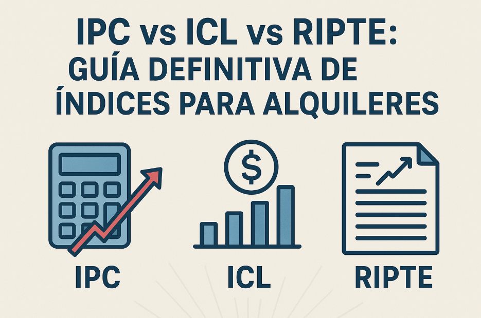 Comparativa IPC vs ICL vs RIPTE - Índices para Alquileres en Argentina